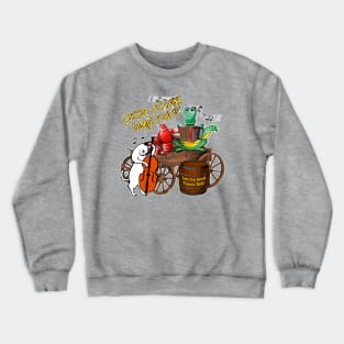 Let the Good Times Roll Louisiana Mardi Gras Expression Crewneck Sweatshirt